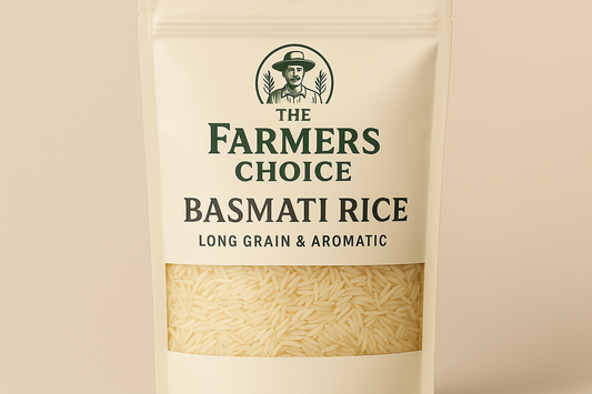 The Farmers Choice Premium Basmati Rice with Window Package